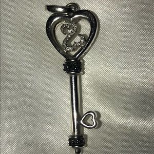 Jane Seymour .925 black/white dia. ster. silver